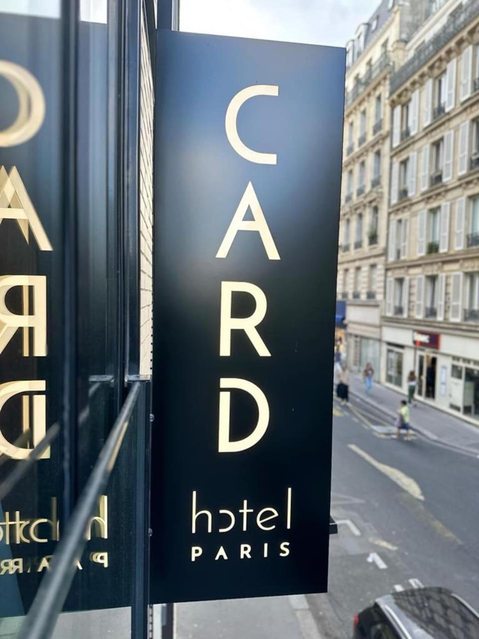 Card Hotel Paříž Exteriér fotografie